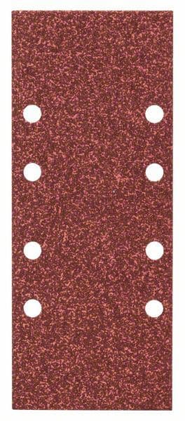 25-delni set brusnih listova za vibracionu brusilicu, 8 rupa, granulacija 40 Bosch 2607017097