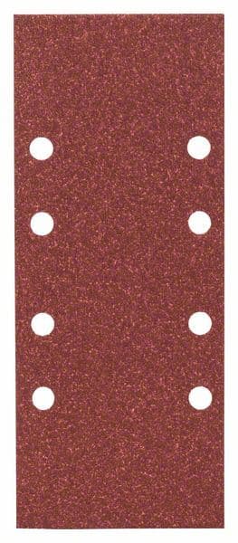 25-delni set brusnih listova za vibracionu brusilicu, 8 rupa, granulacija 80 Bosch 2607017099