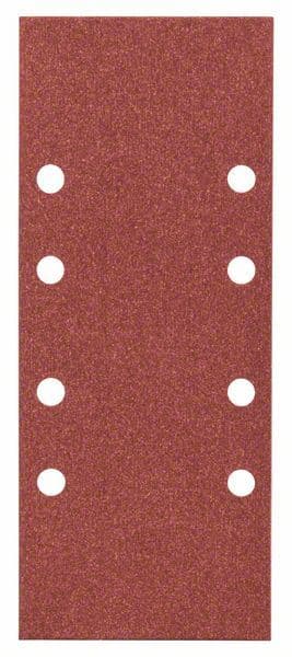 25-delni set brusnih listova za vibracionu brusilicu, 8 rupa, granulacija 120 Bosch 2607017100