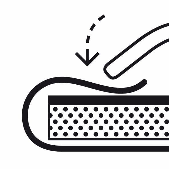 10-delni set brusnih listova za vibracione brusilice Bosch 2609256B09 - slika 3