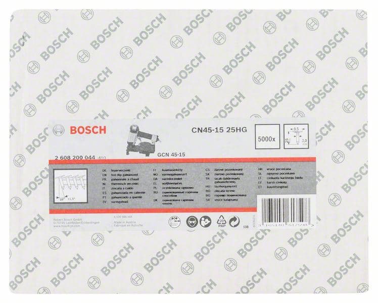 Ekser za krovne lepenke CN 45–15 HG Bosch 2608200044, 25 mm, toplo pocinkovana - slika 2