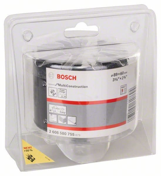 Testera za otvore Speed for Multi Construction Bosch 2608580755, 89 mm, 3 1/2"