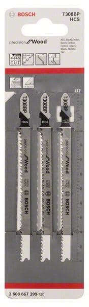 List ubodne testere T 308 BP Bosch 2608667399, Precision za Drvo - slika 2
