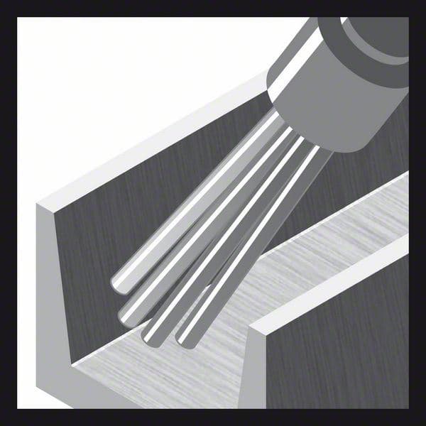 Talasasta uska četkica 15x0,2 mm, nerđajuća Bosch 2608622126, 15 mm, 0,2 mm - slika 7