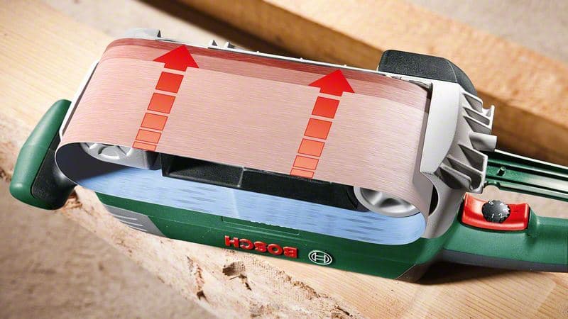 Bosch PBS 75 AE tračna šlajferica - brusilica, 750W - slika 12