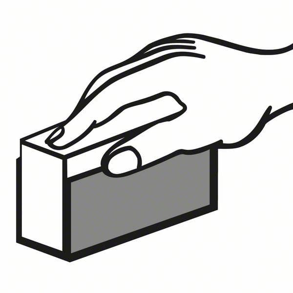 Papir za ručno brušenje SIC vodootporan, 230 x 280 mm, P320 Bosch 2609256C04 - slika 4