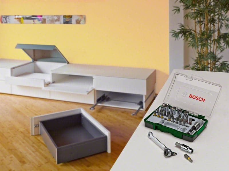 27-delni set bitova odvrtača i čegrtaljki Bosch 2607017160 - slika 3