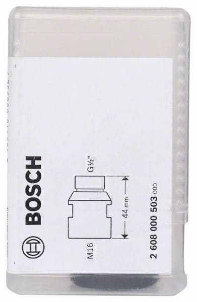 Adapter za dijamantske krune za bušenje Bosch 2608000503, M 16, G 1/2" - slika 2