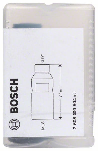 Adapter za dijamantske krune za bušenje Bosch 2608000504, M 18, G 1/2" - slika 2