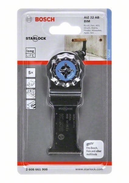 BIM list testere za uranjanje AIZ 32 AB Metal Bosch 2608661908, 32 x 50 mm