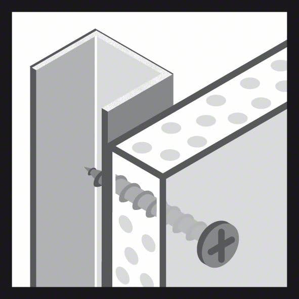 Brzohodni građevinski šraf sa finim navojem sa vrhom za bušenje 3,9 x 35 Bosch 2608000554, S-FB; 35 mm - slika 3