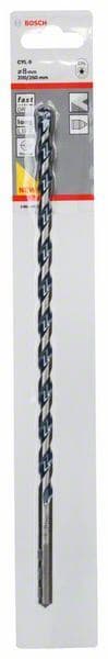 Burgija za beton CYL-5 Bosch 2608588153, 8 x 200 x 250 mm