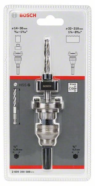 Šestougaoni adapter Bosch 2609390589, 1/2" - 20 UNF, 14-30 mm