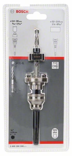 SDS plus adapter Bosch 2609390590, 1/2" - 20 UNF, 14-30 mm