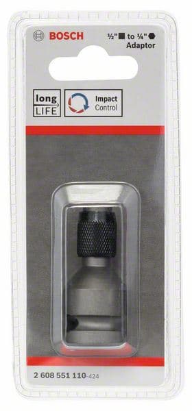 Adapter za umetke nasadnih ključeva Bosch 2608551110, 1/4", 50 mm - slika 2