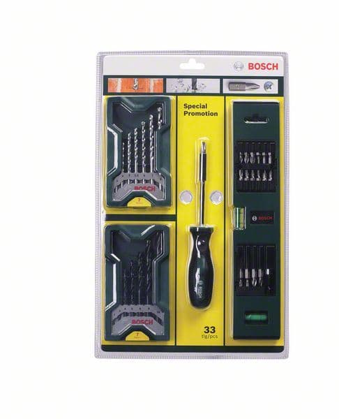 Mini-X-Line set burgija, libela, ručni odvrtač Bosch 2607017200 - slika 2