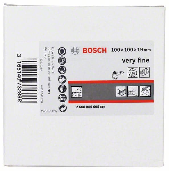 Lamelirani brusni valjak sa flisom Bosch 2608000605, 19 mm, super fino, 100 mm, 100 mm - slika 2