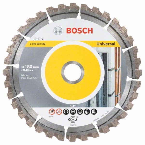 Dijamantska rezna ploča Best for Universal Bosch 2608603632, 180 x 22,23 x 2,4 x 12 mm - slika 2