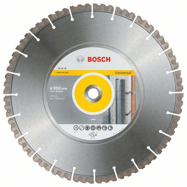 Dijamantska rezna ploča Best for Universal Bosch 2608603636, 350 x 20/25,40 x 3,3 x 15 mm - slika 2