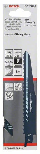 List univerzalne testere S 925 HBF Bosch 2608658009, Endurance za Heavy Metal - slika 2