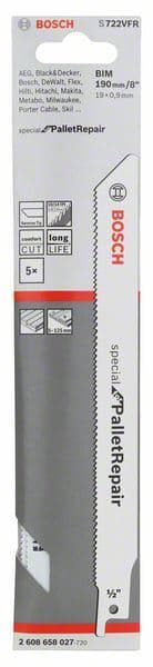 List univerzalne testere S 722 VFR Bosch 2608658027, Special za Pallet Repair - slika 2