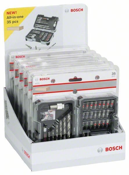 35-delni set burgija i bitova odvrtača Bosch 2607017327, PH1; PH2; PH3; PZ1; PZ2; PZ3; SL3; SL4; SL5; SL6; H3; H4; H5; H6; T10; T15; T20; T20; T25; T27; T30; T40 - slika 2