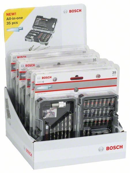 35-delni set burgija i bitova odvrtača Bosch 2607017328, PH1; PH2; PH3; PZ1; PZ2; PZ3; SL3; SL4; SL5; SL6; H3; H4; H5; H6; T10; T15; T20; T20; T25; T27; T30; T40 - slika 2