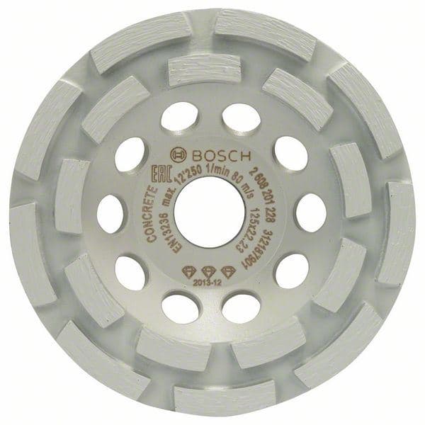 Dijamantska lončasta ploča Best for Concrete Bosch 2608201228, 125 x 22,23 x 4,5 mm - slika 2