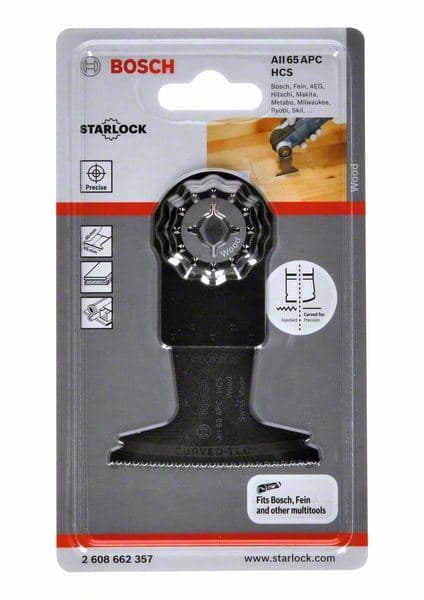 HCS list testere za uranjanje AII 65 APC Wood Bosch 2608662357, 40 x 65 mm