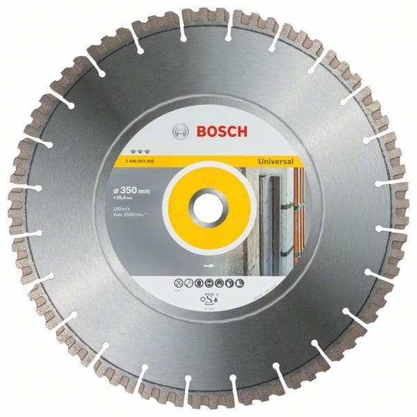 Dijamantska rezna ploča Best for Universal Bosch 2608603809, 350 x 25,40 x 3,3 x 15 mm - slika 2