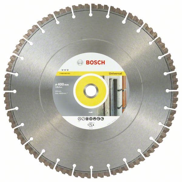 Dijamantska rezna ploča Best for Universal Bosch 2608603811, 400 x 25,40 x 3,3 x 15 mm - slika 2