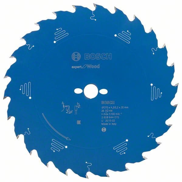 List kružne testere Expert for Wood Bosch 2608644075, 370 x 30 x 4,2 mm, 26 - slika 2