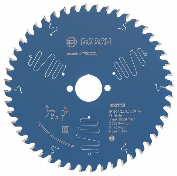 List kružne testere Expert for Wood Bosch 2608644085, 190 x 30 x 2,0 mm, 48 - slika 2