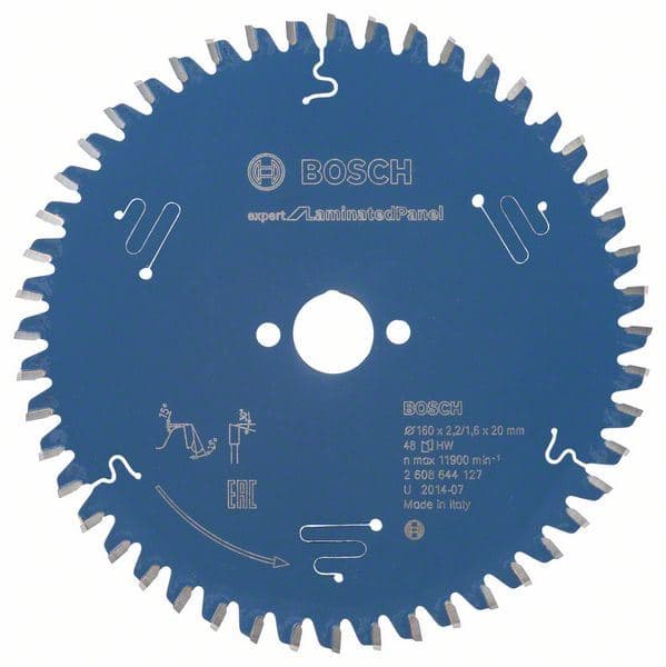 List kružne testere Expert for Laminated Panel Bosch 2608644127, 160 x 20 x 2,2 mm, 48 - slika 2