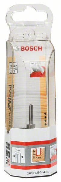 Glodalo za kanale, puni tvrdi metal Bosch 2608629354, 8 mm, D1 4 mm, L 15,8 mm, G 50,7 mm - slika 2