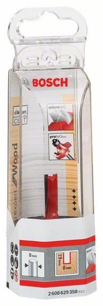 Glodala za kanale Bosch 2608629358, 8 mm, D1 8 mm, L 19 mm, G 52 mm - slika 2