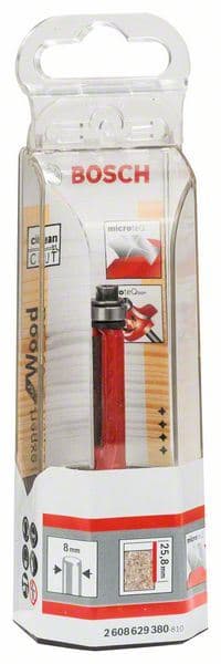 Glodala za glodanje uz površinu Bosch 2608629380, 8 mm, D1 9,5 mm, L 25,8 mm, G 71,5 mm - slika 2