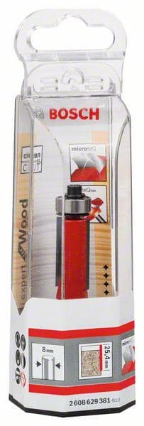 Glodala za glodanje uz površinu Bosch 2608629381, 8 mm, D1 12,7 mm, L 25,4 mm, G 71,5 mm - slika 2