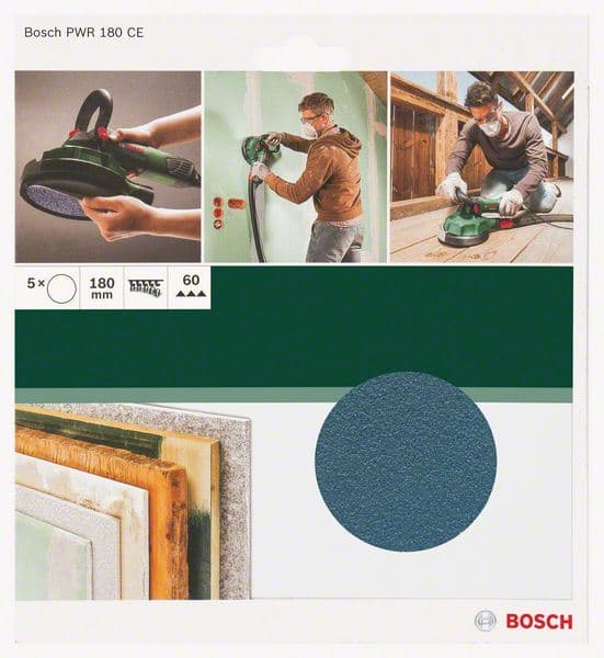 Brusni listovi PWR 180 mm K60 Bosch 2609256D37 - slika 2