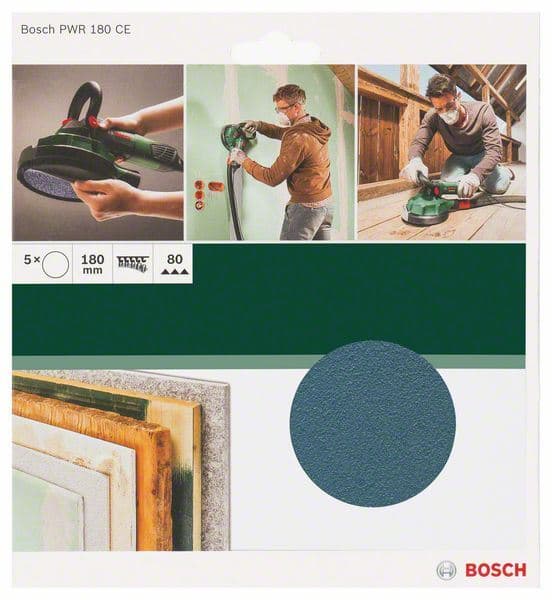 Bosch 2609256D38, Brusni listovi PWR 180 mm K80 - slika 2
