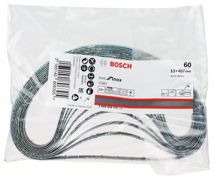 Brusna traka Y580 Bosch 2608608Y47, 13 x 457 mm, 60 - slika 2