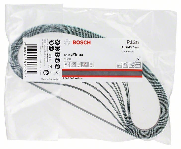 Brusna traka Y580 Bosch 2608608Y49, 13 x 457 mm, 120 - slika 2