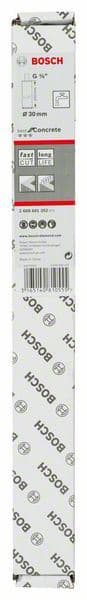 Dijamantska kruna za mokro bušenje G 1/2" Best for Concrete Bosch 2608601352, 30 mm, 300 mm, prsten, 10 mm - slika 2