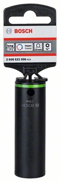 Umetak nasadnog ključa Bosch 2608522306, Širina ključa 19 mm; M 12; L 77 mm - slika 2