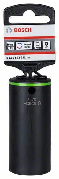 Umetak nasadnog ključa Bosch 2608522311, Širina ključa 27 mm; M 18; L 77 mm - slika 2