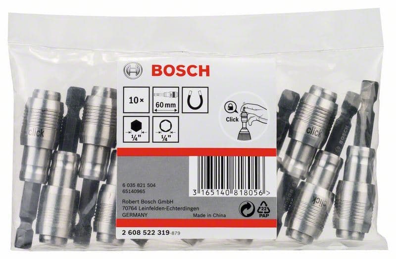 Univerzalni držač One-Click funkcija, 10pc Bosch 2608522319, 1/4", L 60 mm - slika 2