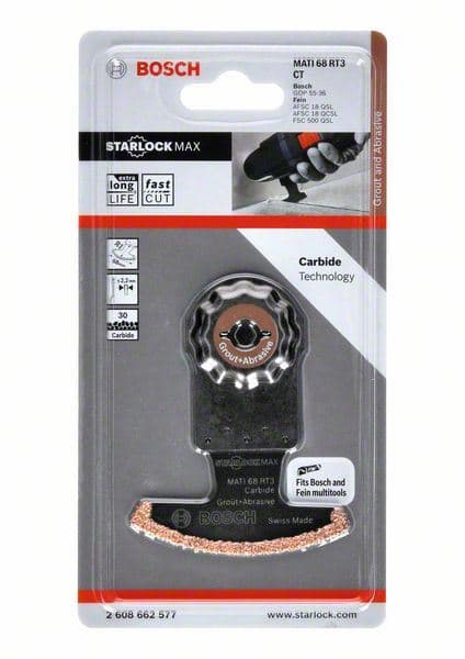 Carbide-RIFF segmentni list testere MATI 68 RT3 Bosch 2608662577, 68 x 30 mm