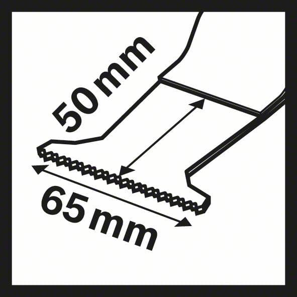StarlockPlus BIM list testere za uranjanje PAII 65 APB Wood and Metal Bosch 2609256D56 - slika 6