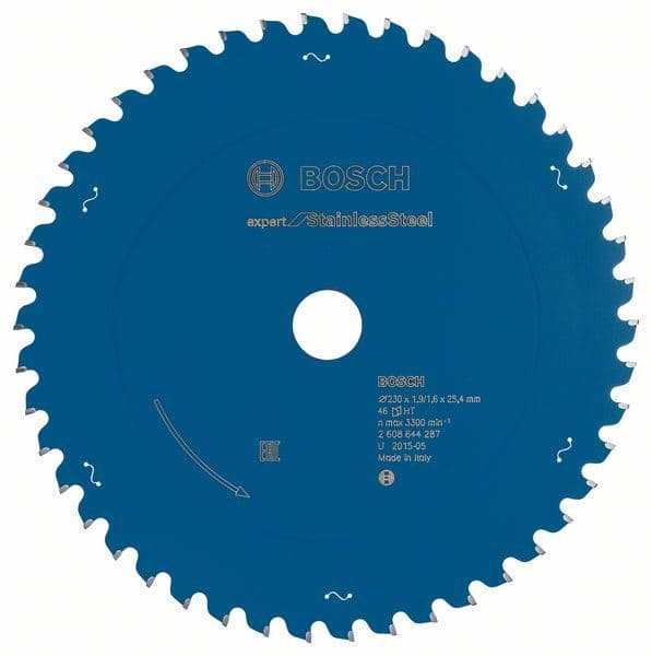 List kružne testere Expert for Stainless Steel 230 x 25,4 x 1,9 x 46 Bosch 2608644287, 230 x 25,4 x 1,9 x 46 - slika 2