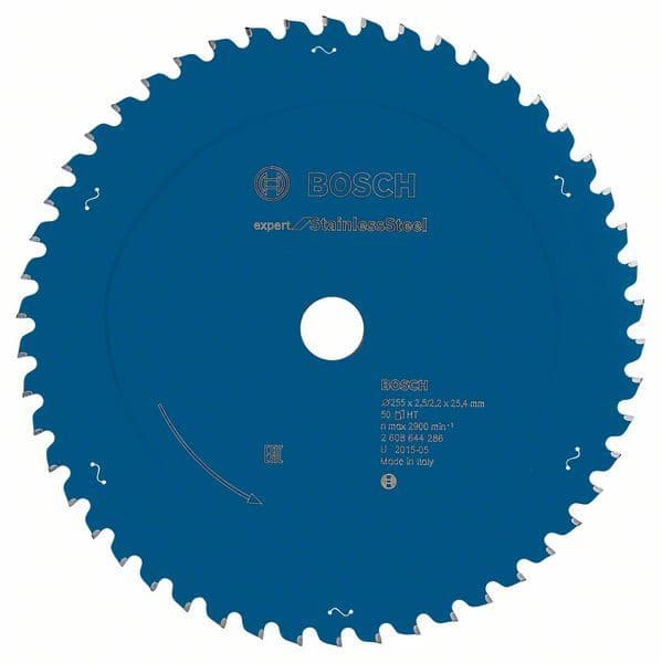 List kružne testere Expert for Stainless Steel 255 x 25,4 x 2,5 x 50 Bosch 2608644286, 255 x 25,4 x 2,5 x 50 - slika 2